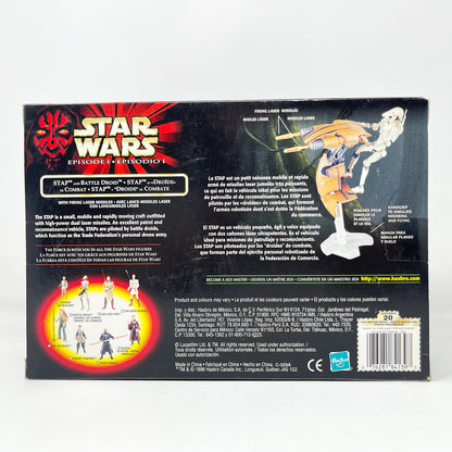 STAP & Battle Droid  - Hasbro The Phantom Menace (1999)