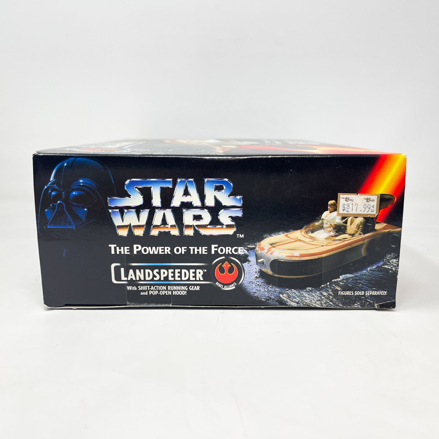 Landspeeder (1995) - Kenner Power of the Force (Canadian Box) Star Was Vehicle - MIOP