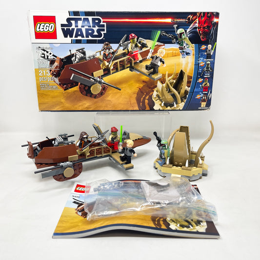 Lego 9496 - Desert Skiff - Loose Complete w/ Box (Retired)