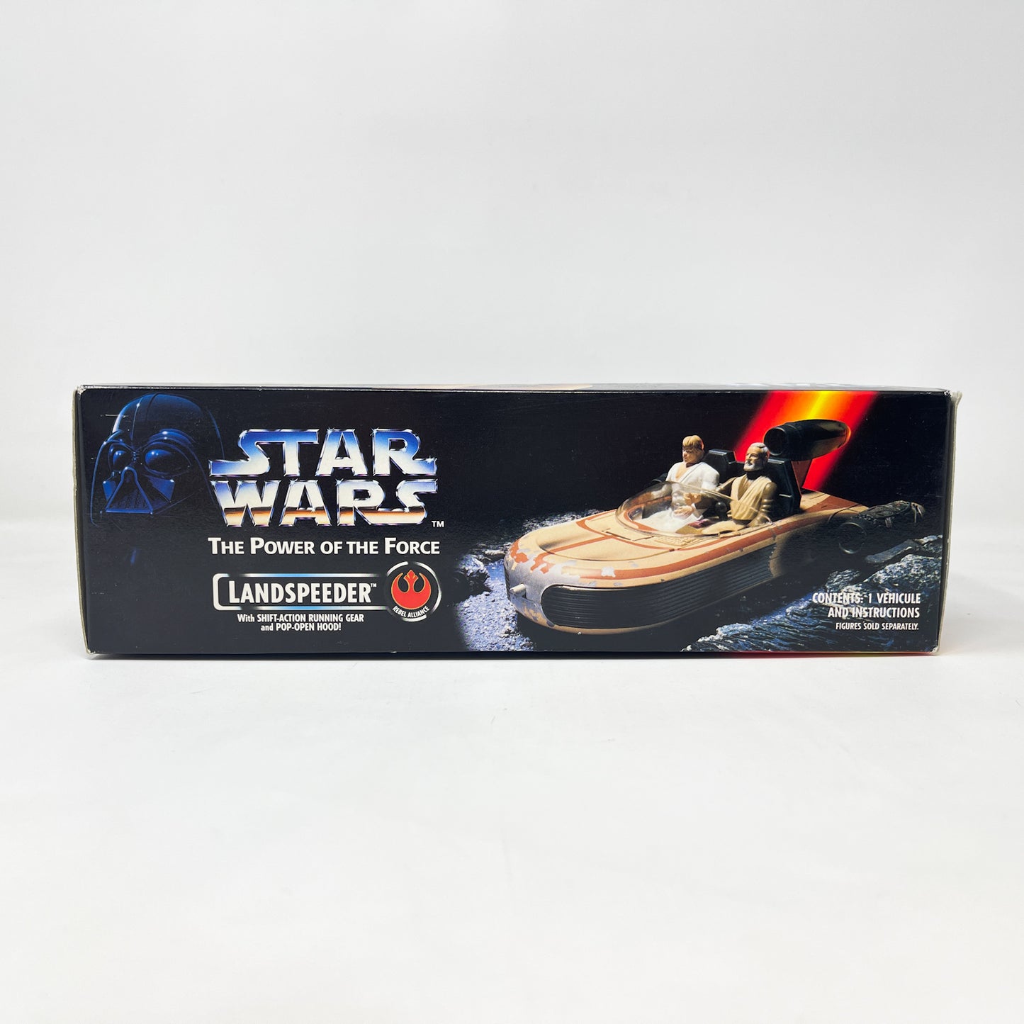 Landspeeder (1995) - Kenner Power of the Force (Canadian Box) Star Was Vehicle - MIOP