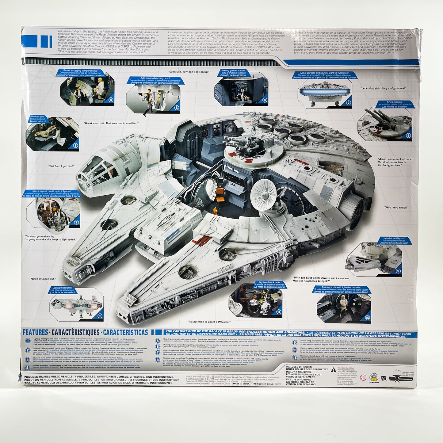 Millennium Falcon (2008) - Hasbro Legacy Collection Vehicle - MISB