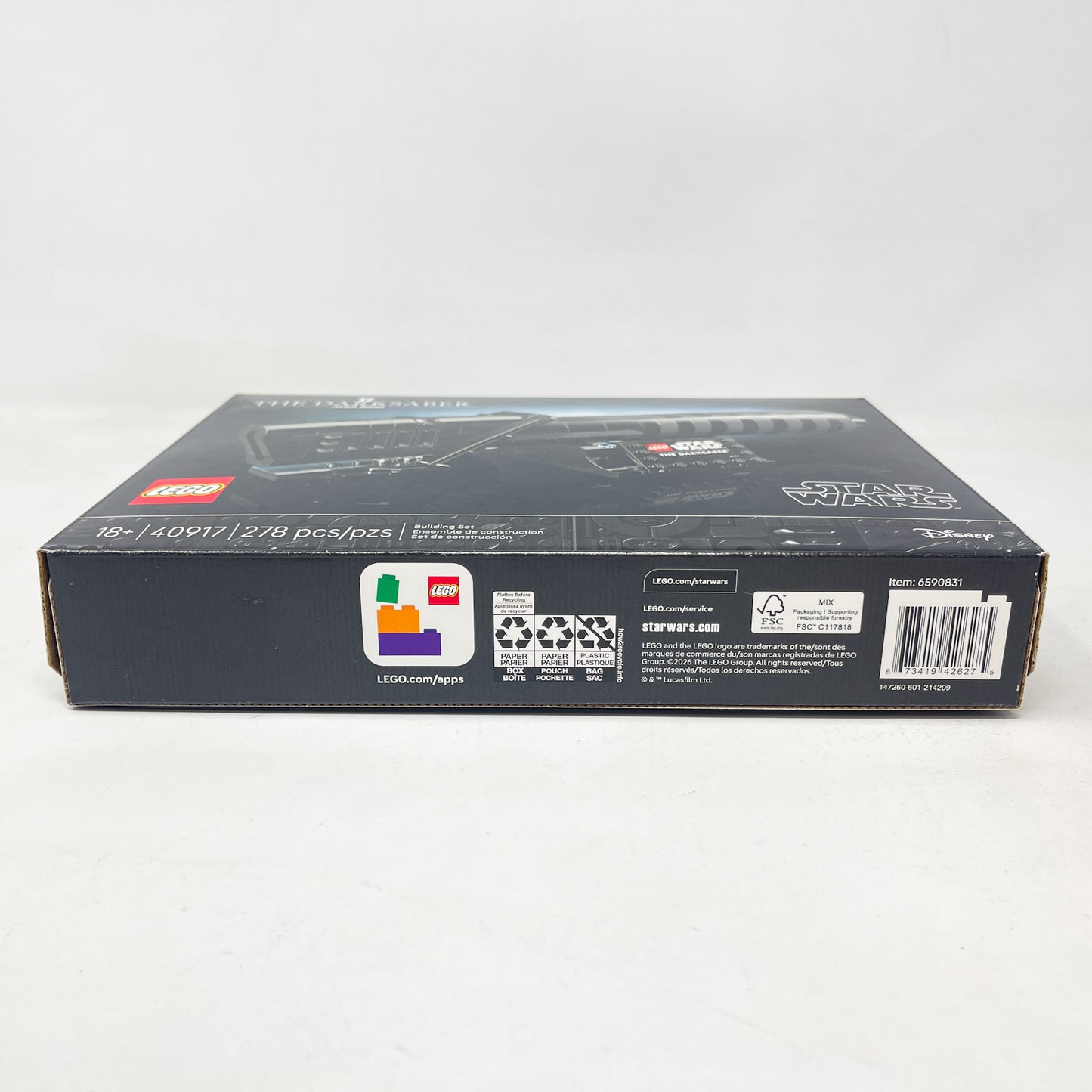 Lego 40917 The Darksaber - Sealed (2026)