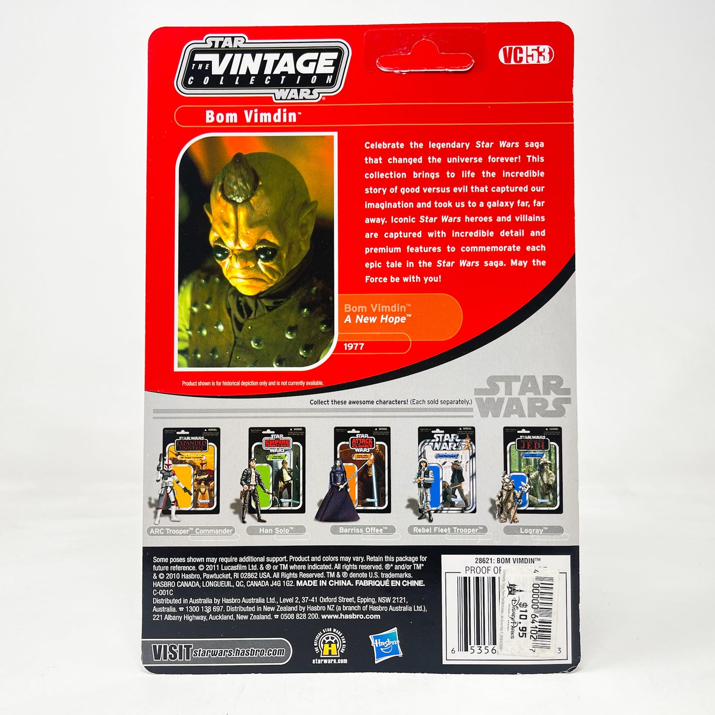 VC053 Bom Vimdin - Cantina Patron (2011) - The Vintage Collection Hasbro Star Wars