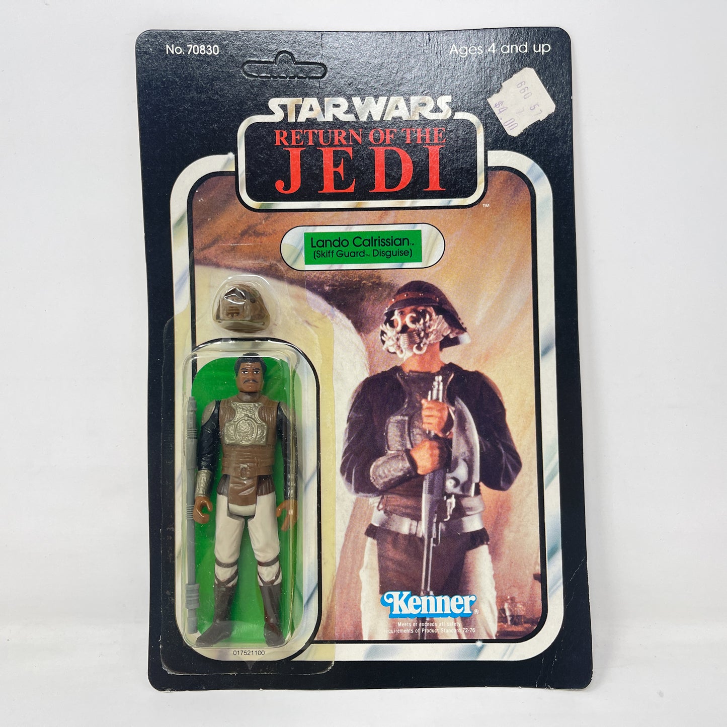 Lando Calrissian Skiff Guard ROTJ 65A - Mint on Card - Vintage Kenner (1983)