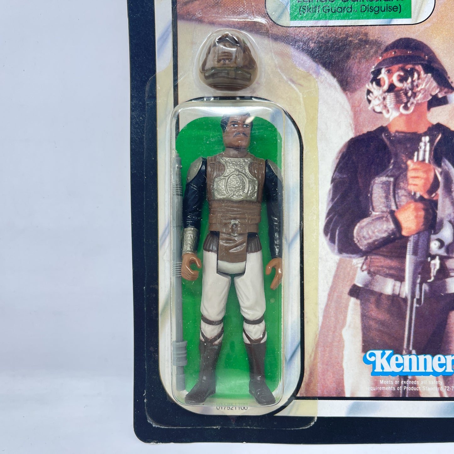 Lando Calrissian Skiff Guard ROTJ 65A - Mint on Card - Vintage Kenner (1983)
