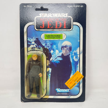 Luke Skywalker Jedi Kinight  65A Back - Mint on Card - Vintage Kenner (1983)