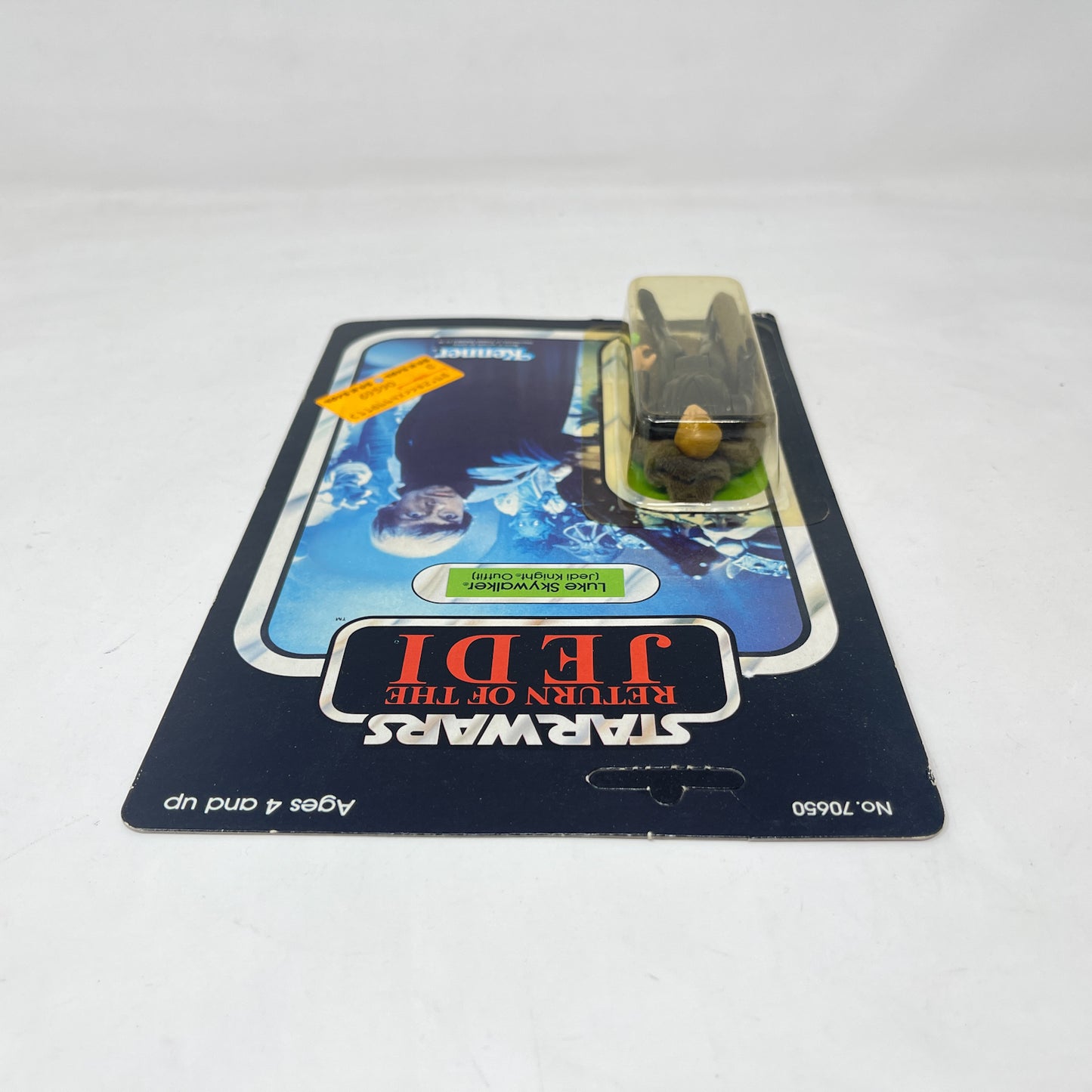 Luke Skywalker Jedi Kinight  65A Back - Mint on Card - Vintage Kenner (1983)