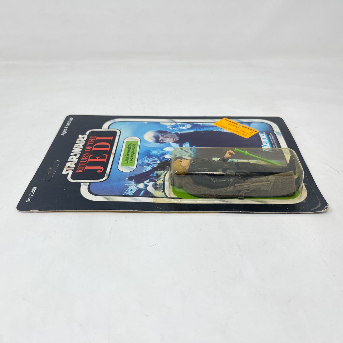 Luke Skywalker Jedi Kinight  65A Back - Mint on Card - Vintage Kenner (1983)