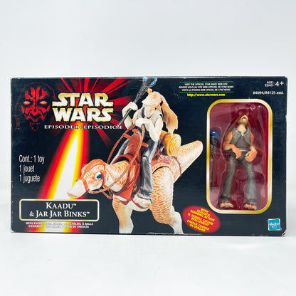 Kaadu & Jar Jar Binks - Hasbro The Phantom Menace (1999)