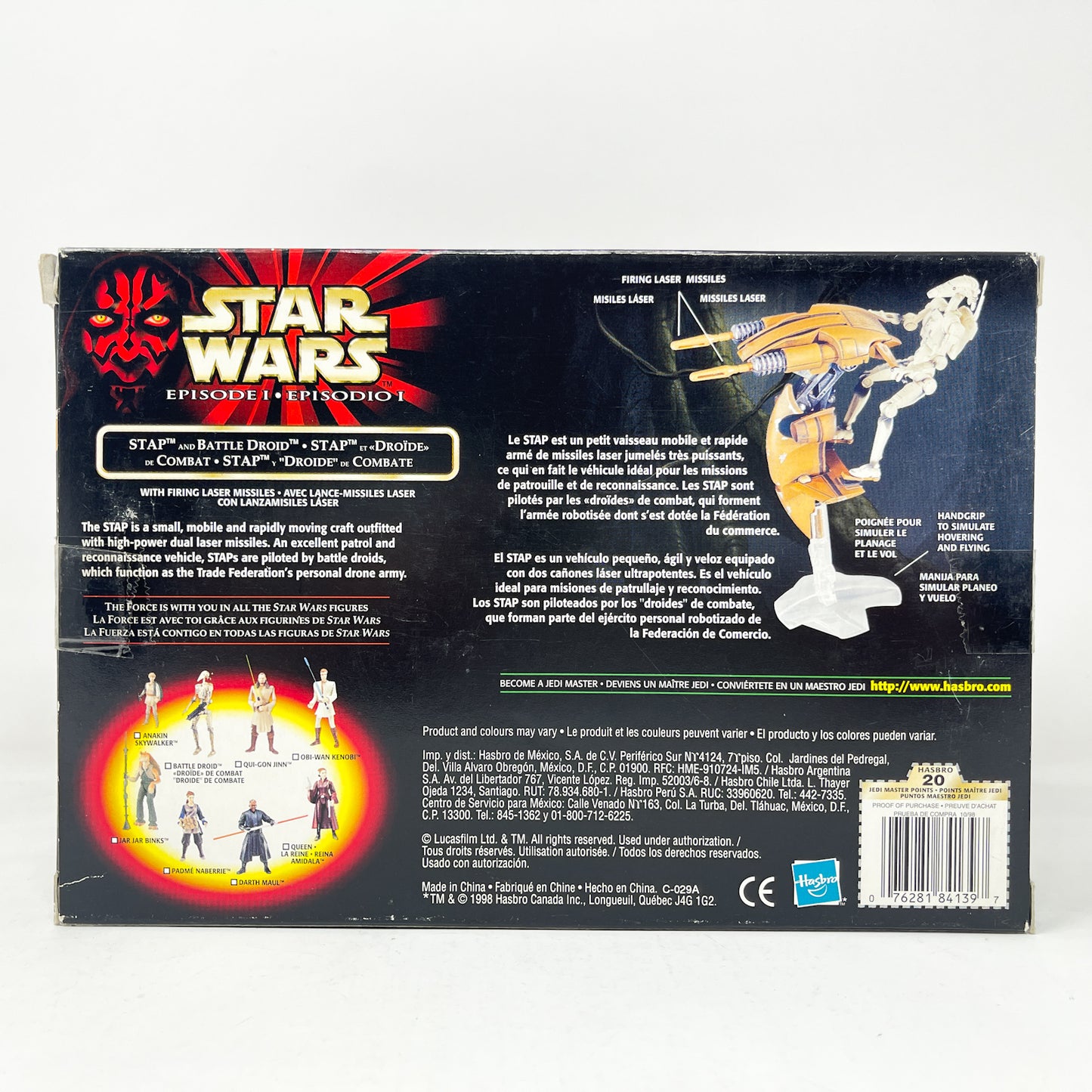 STAP & Battle Droid  - Hasbro The Phantom Menace (1999)