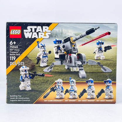 Lego 75345 501st Clone Troopers Battle Pack (2023) - Sealed