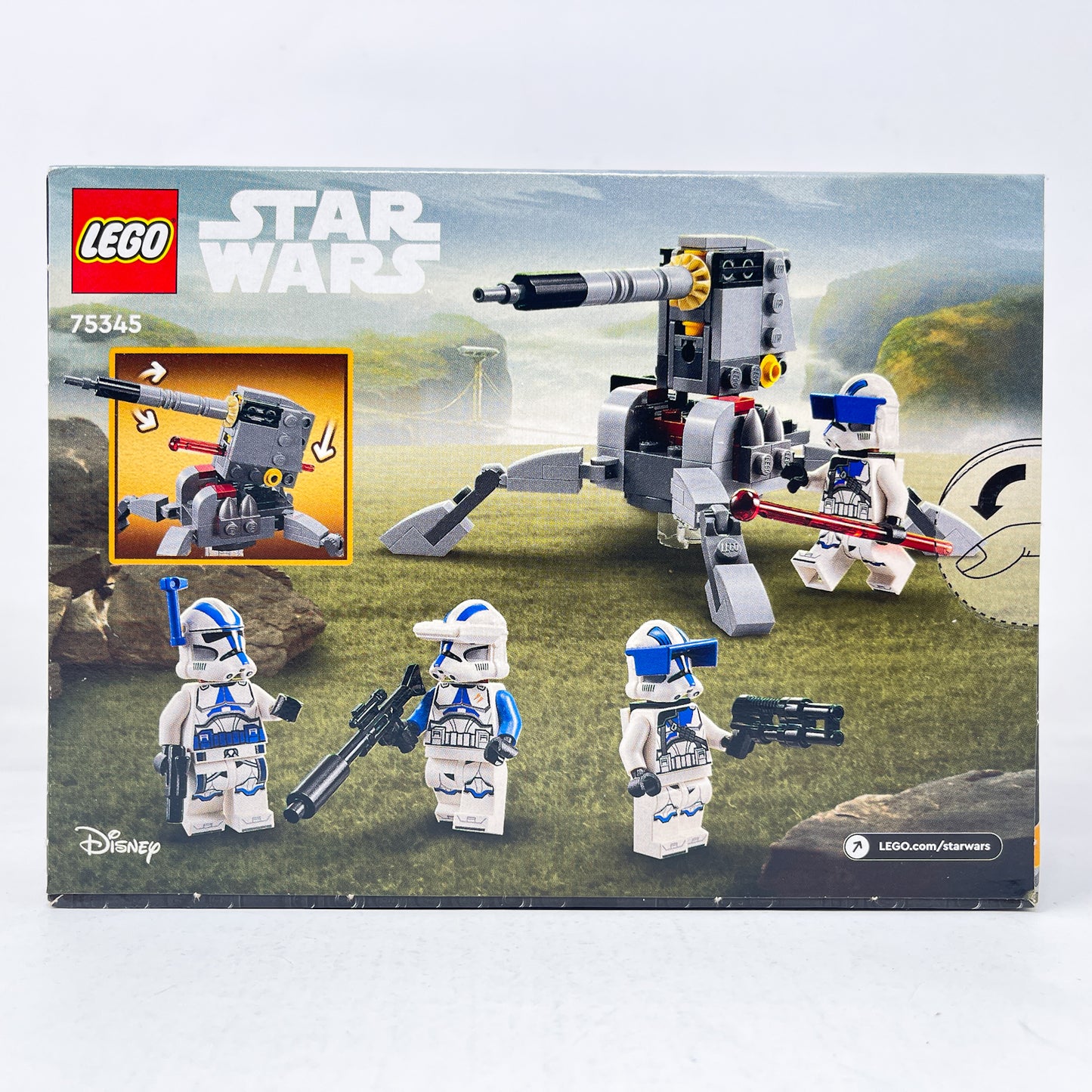 Lego 75345 501st Clone Troopers Battle Pack (2023) - Sealed