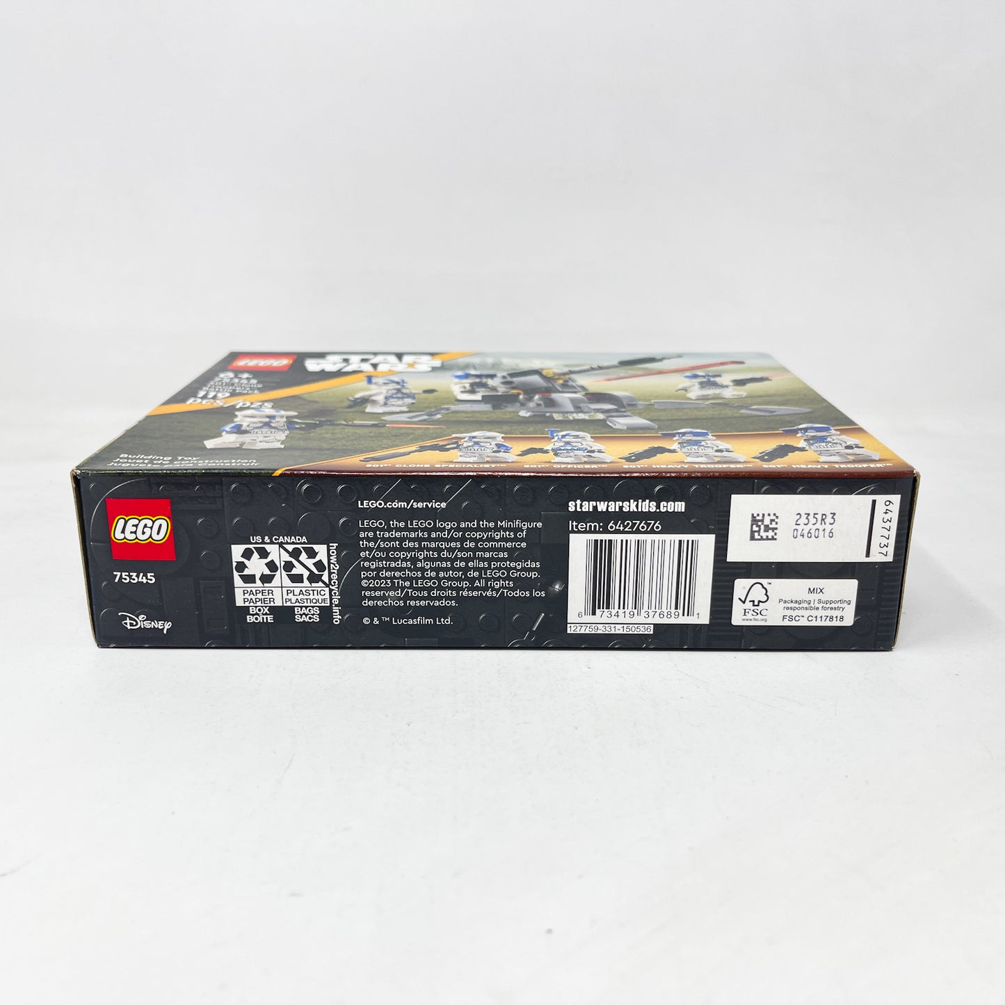 Lego 75345 501st Clone Troopers Battle Pack (2023) - Sealed