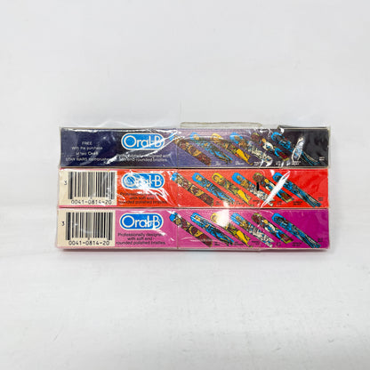 Jedi Masters Toothbrush 3-Pack Sealed - Oral-B - Vintage (1983)