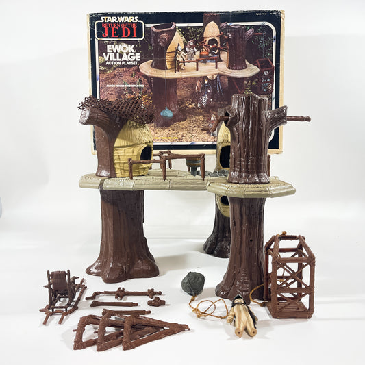Ewok Village - Complete ROTJ Box - Kenner (1983)