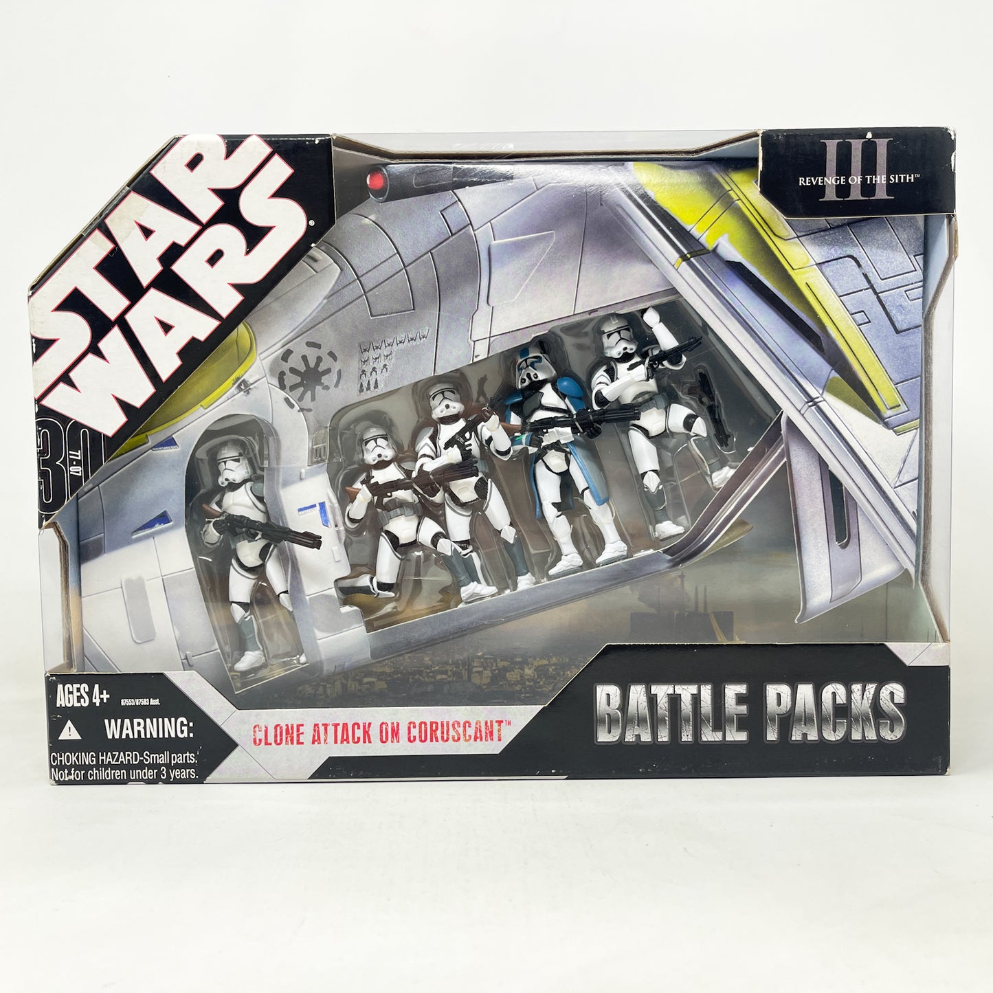 Clone Attack on Coruscant Battle Pack - Hasbro 30th Anniversary Collection 3.75"