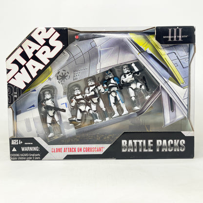 Clone Attack on Coruscant Battle Pack - Hasbro 30th Anniversary Collection 3.75"