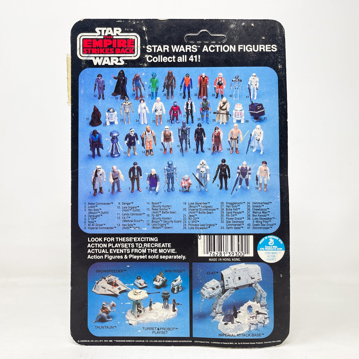 Dengar ESB 41E-back  - Mint on Card - Vintage Kenner (1980)
