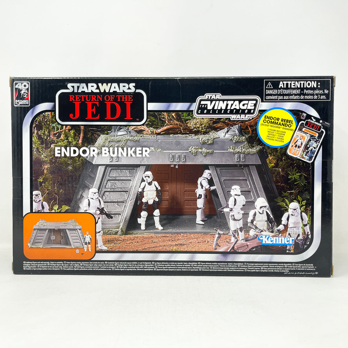 Endor Bunker w/ Endor Rebel Commando - Hasbro Vintage Collection (2023)