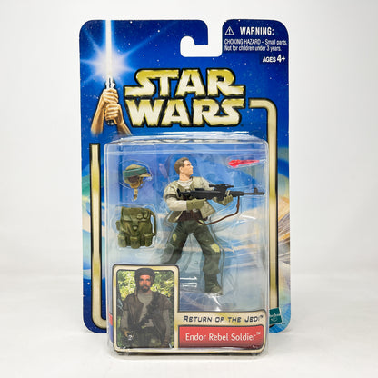 Endor Rebel Soldier #02-33 - Hasbro SAGA Series 3.75"