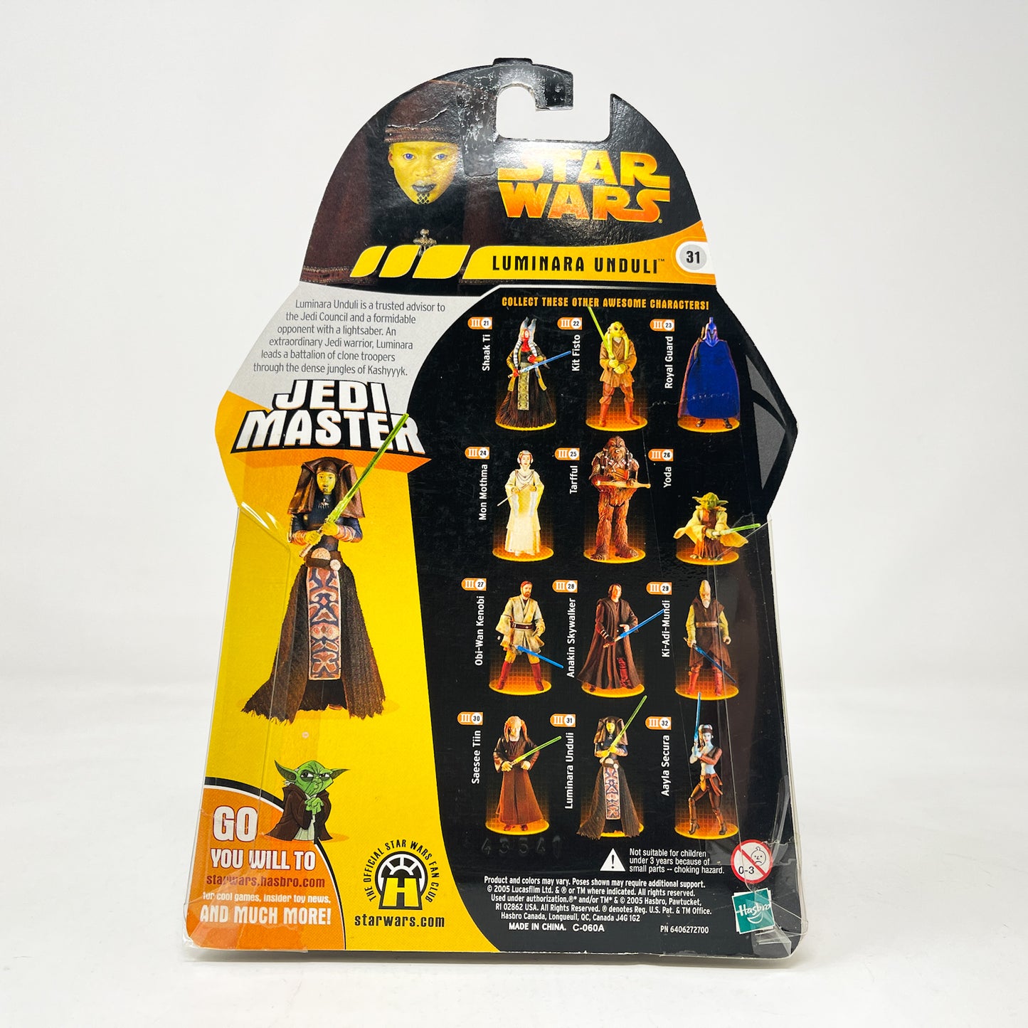 Luminara Unduli (Jedi Master) #31 - Hasbro ROTS 2005