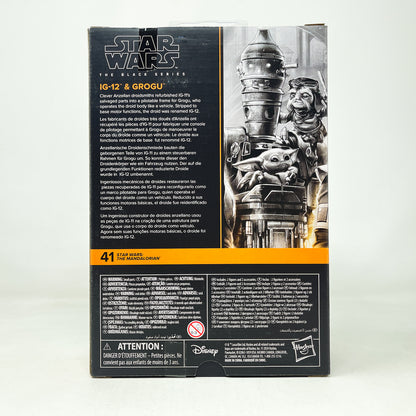 IG-12 & Grogu (Deluxe) - Hasbro Black Series (2024)