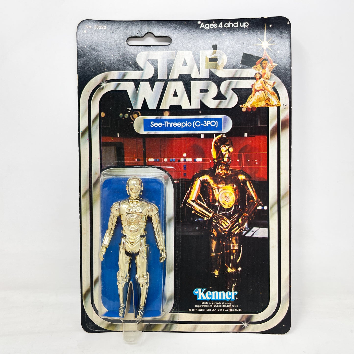 C-3PO Star Wars 21B-Back - Mint on Card - Vintage Kenner (1978)