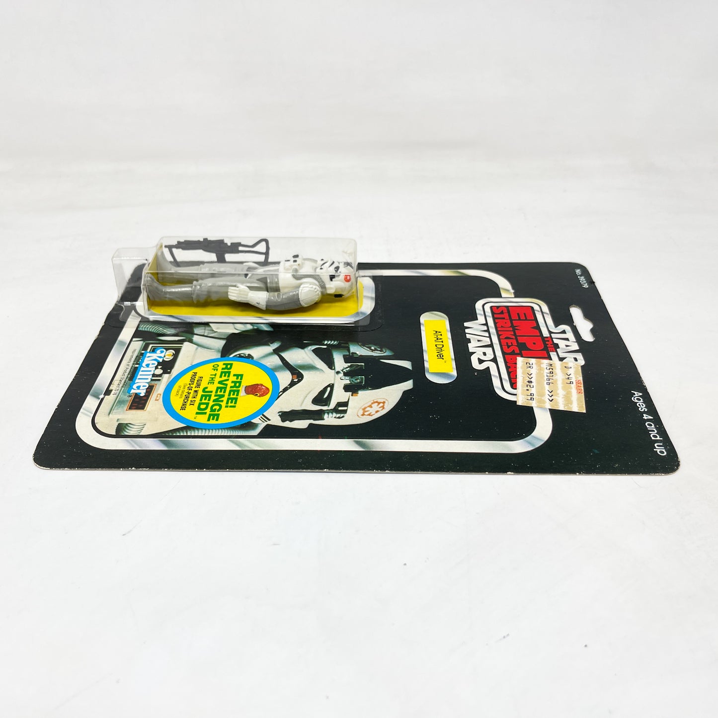 AT-AT Driver ESB 48C-back - Mint on Card - Vintage Kenner (1980)