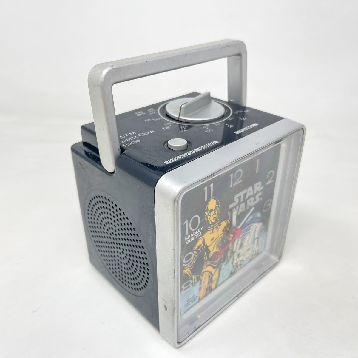 Star Wars AM/FM Quartz Alarm Clock Radio – Vintage Bradley Time (1984)