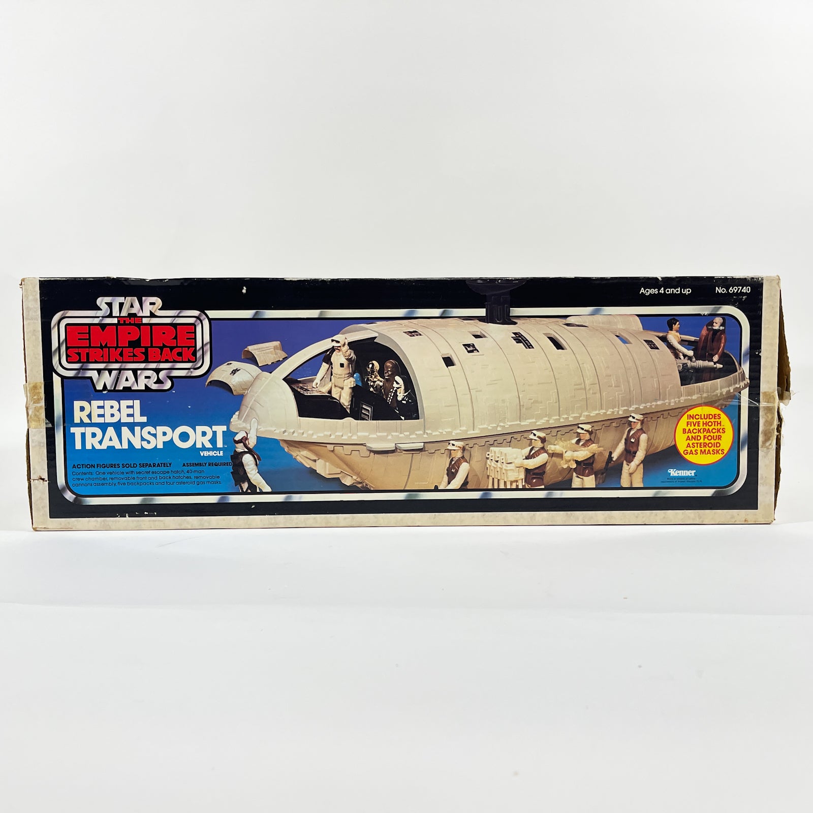 Vintage Rebel Transport Kenner Star Wars Vehicle Complete in box