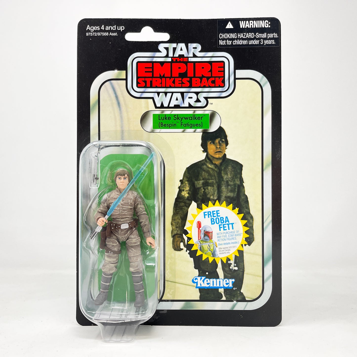 VC004 Luke Skywalker (Bespin Fatigues) Fett Offer (2010) - The Vintage Collection Hasbro