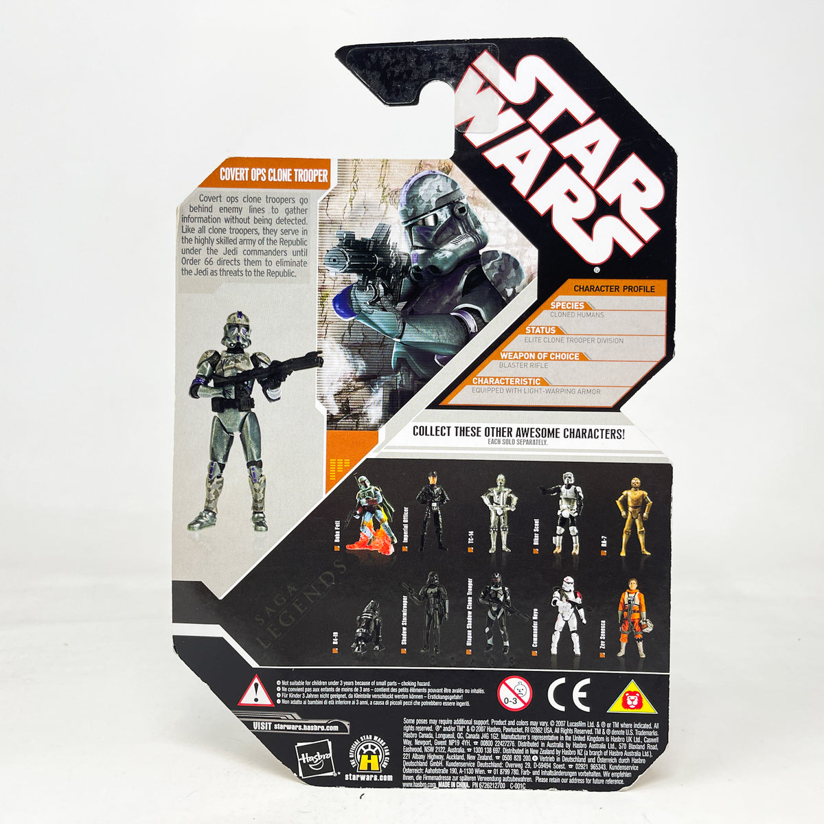 Covert Ops Clone Trooper  - Hasbro 30th Anniversary Collection (2008)