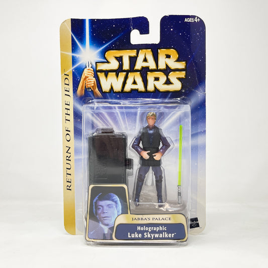 Holographic Luke Skywalker (Jabba's Palace) #04-11 - Hasbro SAGA Series 3.75"