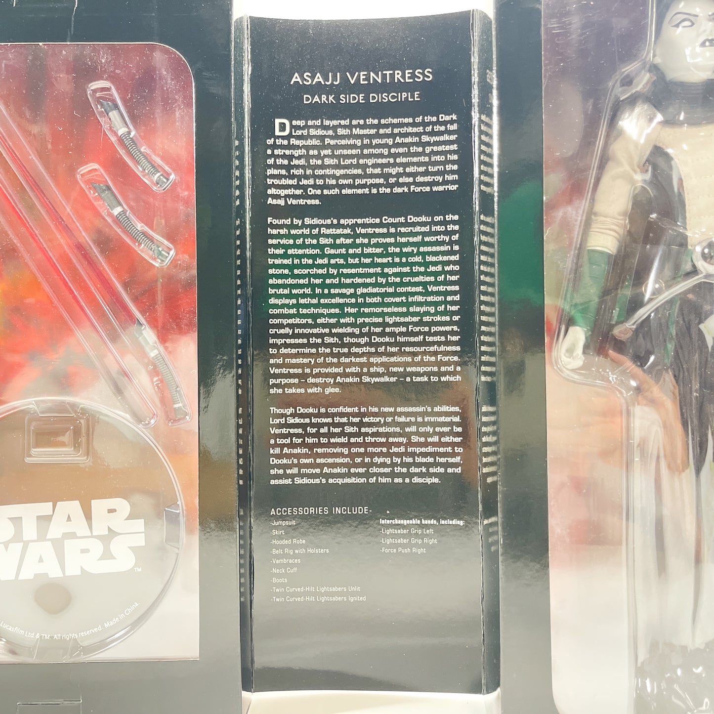 Asajj Ventress (Dark Side Disciple) – Sideshow Collectibles Sixth Scale Figure (2007)