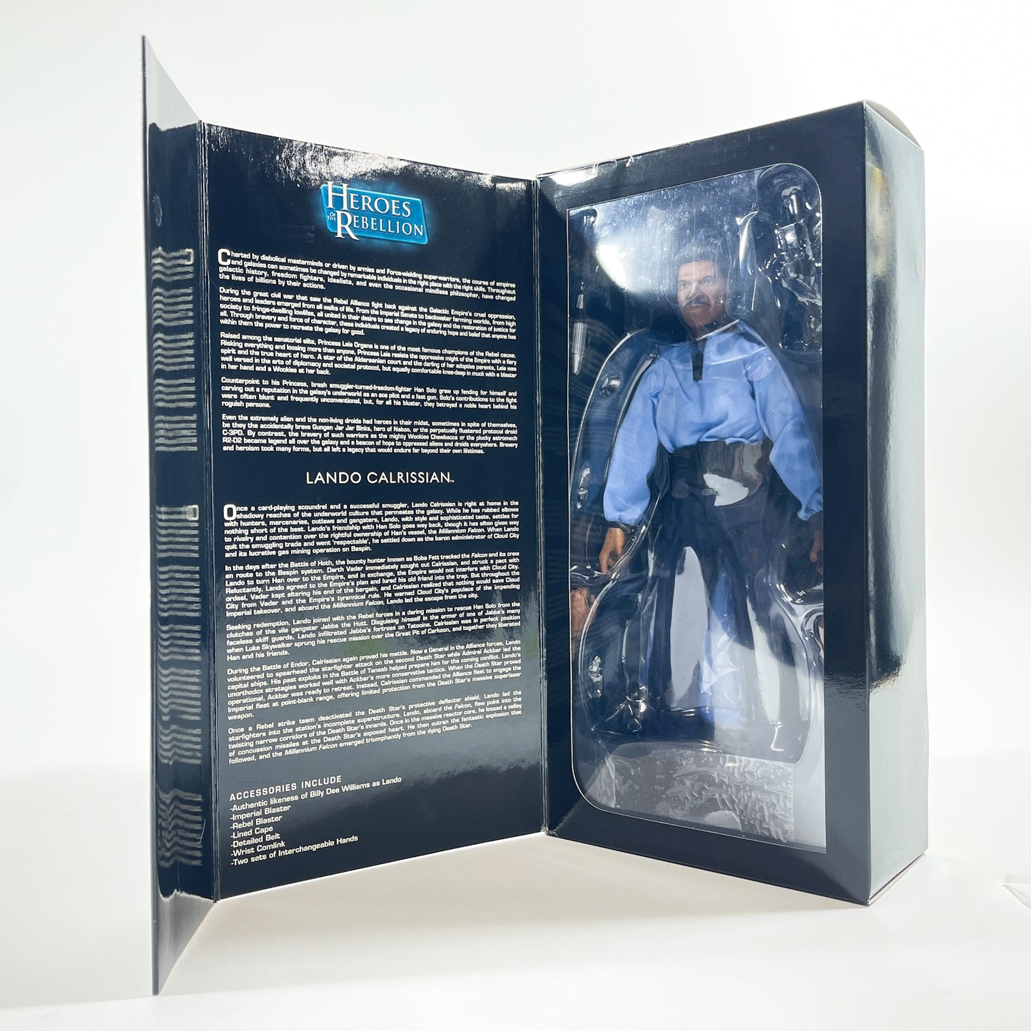 Lando Calrissian (Heroes of the Rebellion) – Sideshow Collectibles Sixth Scale Figure (2009)