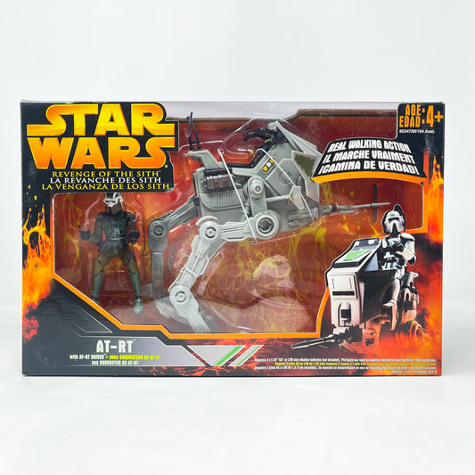 AT-RT with AT-RT Driver (2005) – Hasbro Star Wars Revenge of the Sith - Sealed