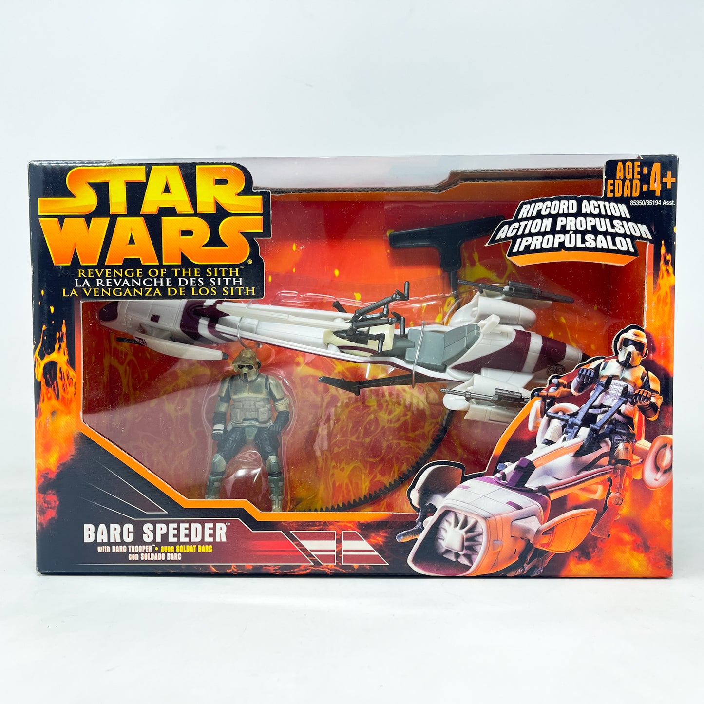 BARC Speeder with BARC Trooper (2005) – Hasbro Star Wars Revenge of the Sith - Sealed