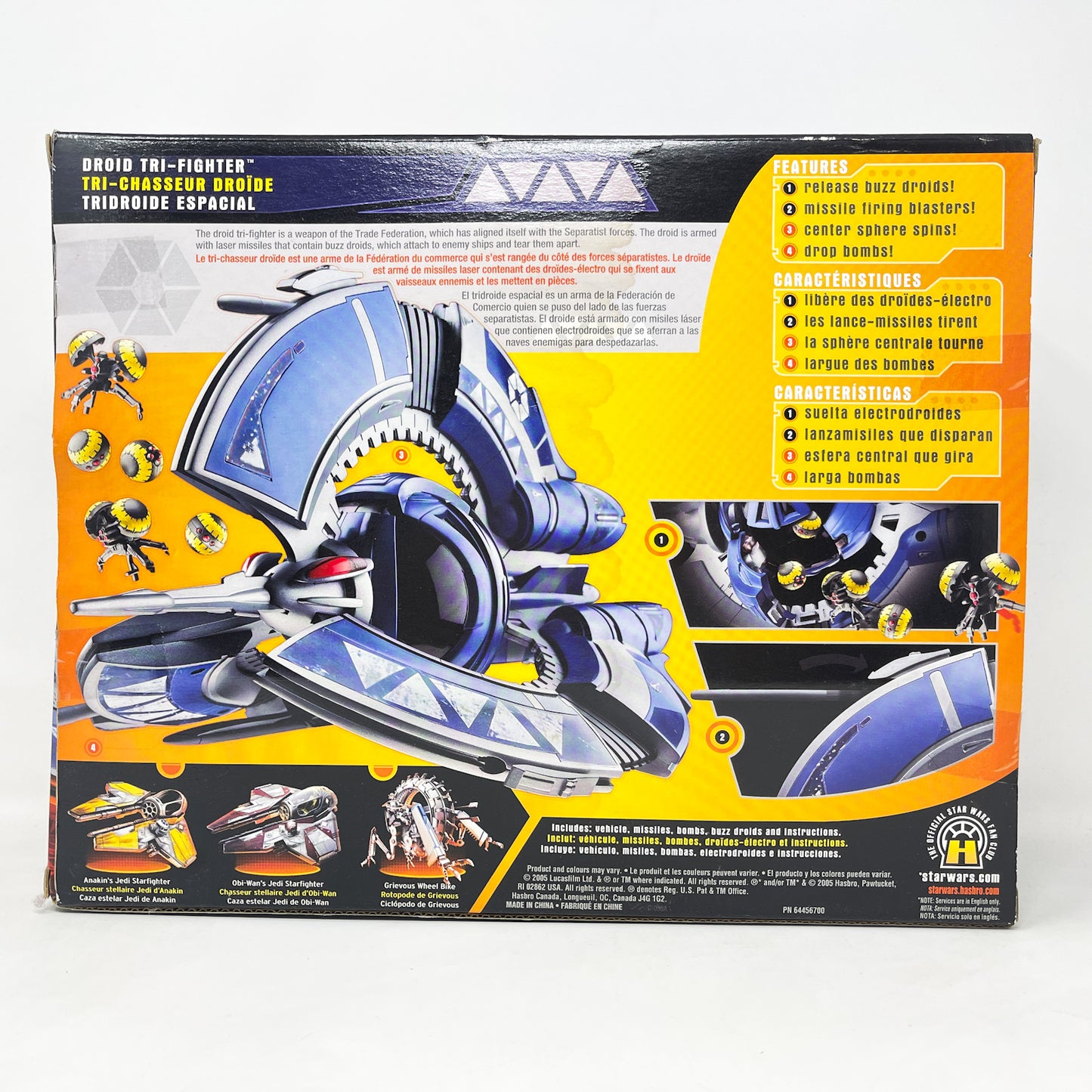 Droid Tri-Fighter (2005) – Hasbro Star Wars Revenge of the Sith - Sealed