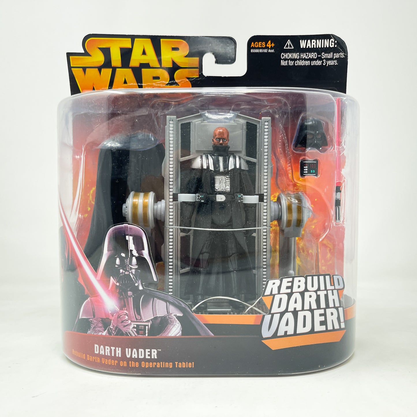 Rebuild Darth Vader 2/ Operating Table (ROTS) - Hasbro 2005 3.75" Star Wars Action Figure
