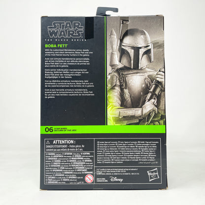 Boba Fett (ROTJ - Deluxe) #06 - Hasbro Black Series (2021)