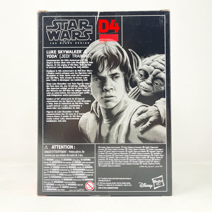 Luke Skywalker Dagobah & Yoda (Deluxe) D4 - Hasbro Black Series (2020)