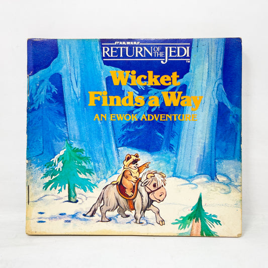Wicket Finds A Way Story Book - Vintage Star Wars (1984)