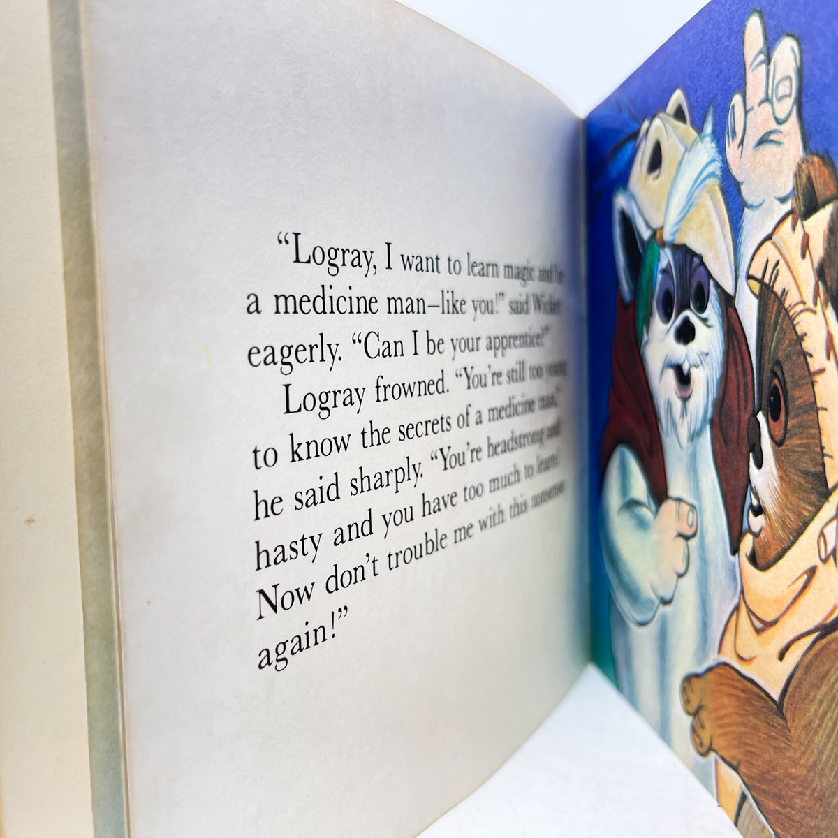 Wicket Finds A Way Story Book - Vintage Star Wars (1984)