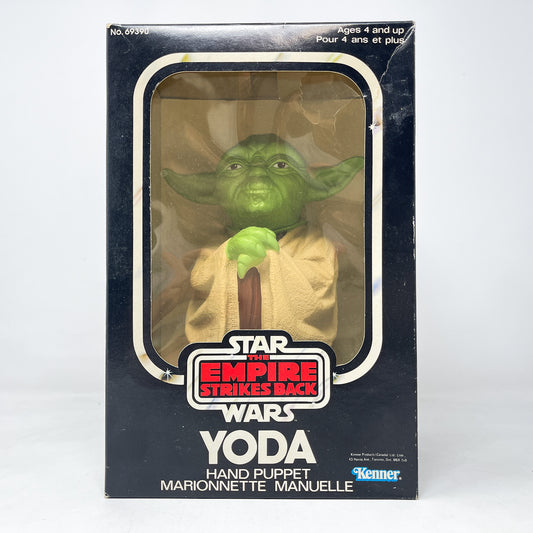Yoda Hand Puppet - Sealed in Canadian Box - Vintage Kenner (1980)