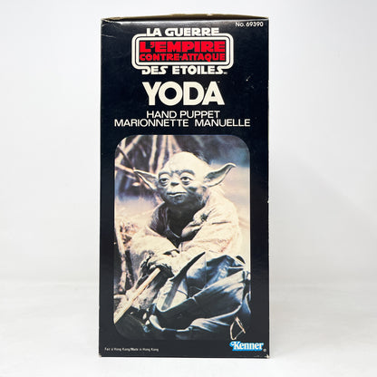 Yoda Hand Puppet - Sealed in Canadian Box - Vintage Kenner (1980)