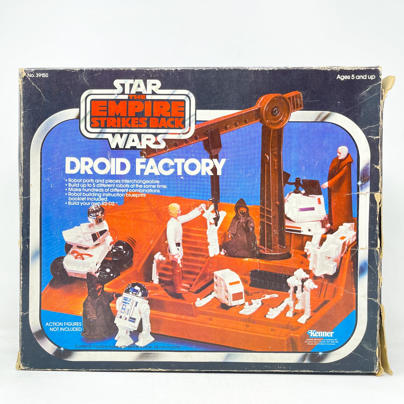 Vintage Canadian Box Droid Factory R2-D2 Toy Star Wars Kenner