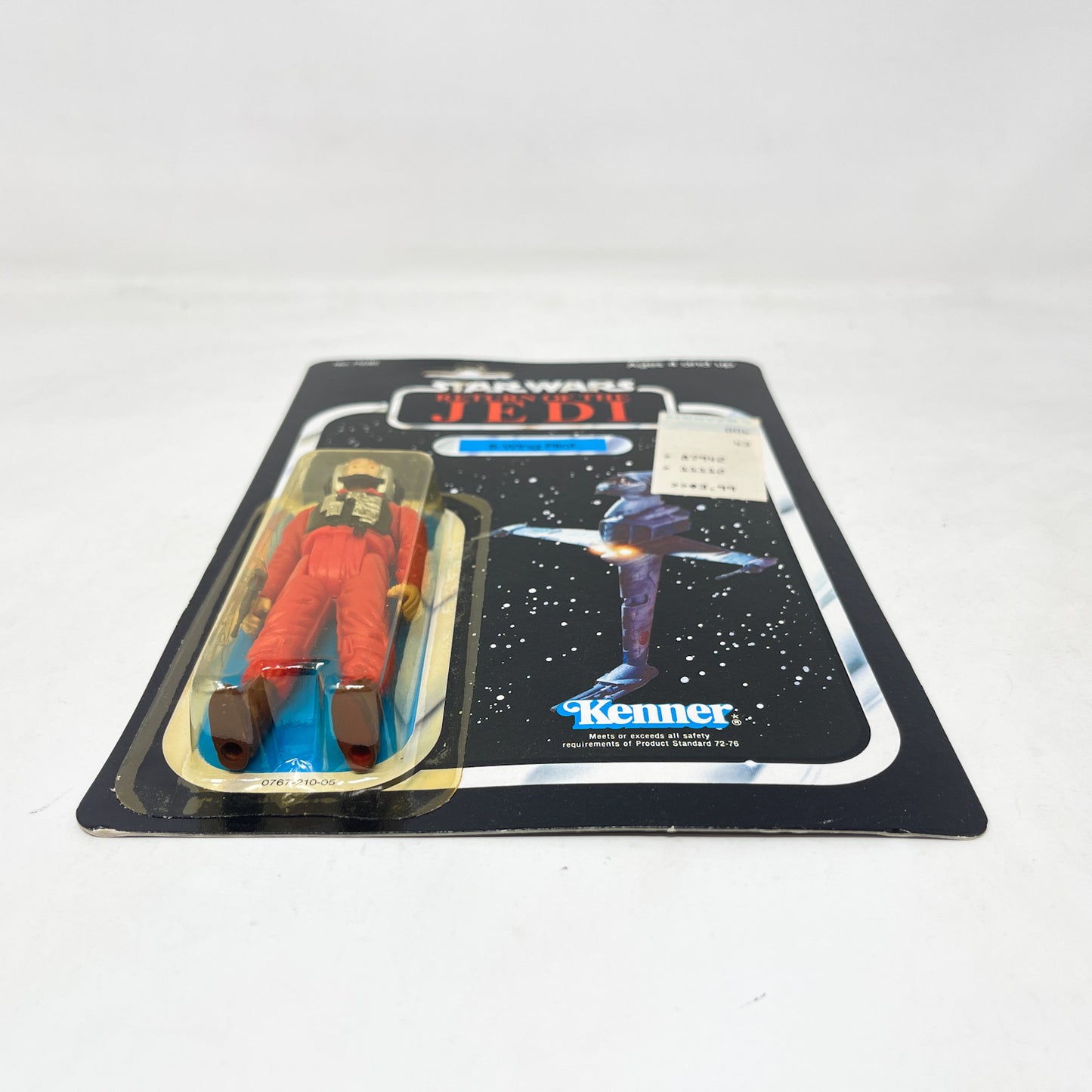 B-Wing Pilot ROTJ 77A Back - Mint on Card