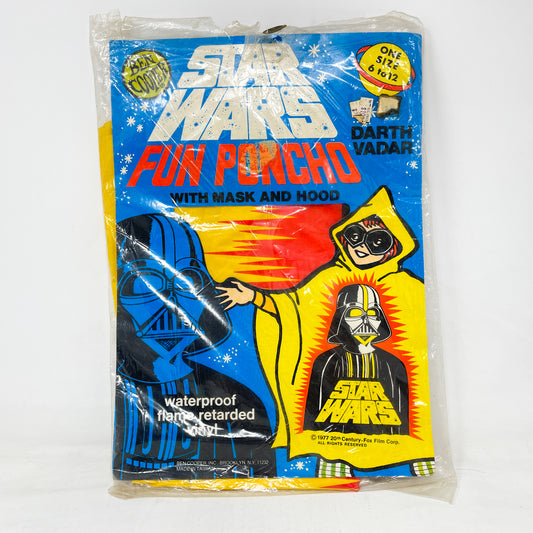 Darth Vader Fun Poncho - Vintage Rain Poncho (1977)