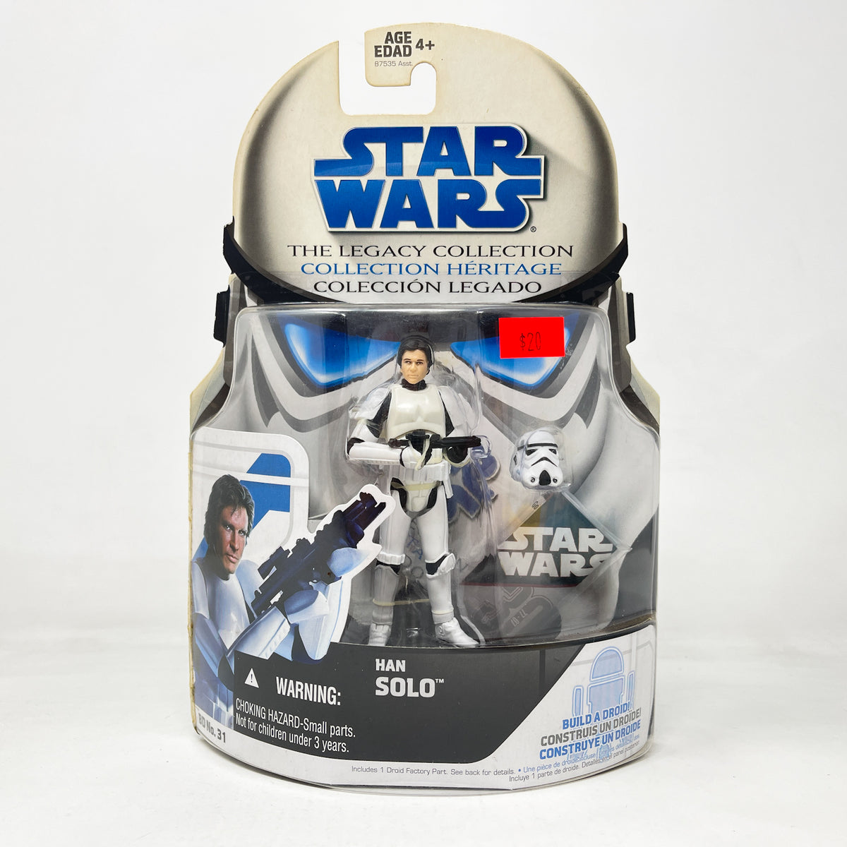Han Solo Stormtrooper Disguise BD 31 - Hasbro Legacy Collection (2008)