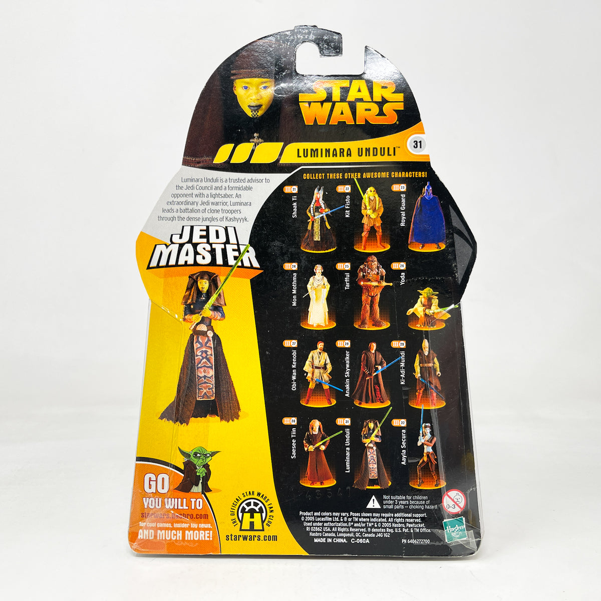 Luminara Unduli (Jedi Master) #31 - Hasbro ROTS 2005